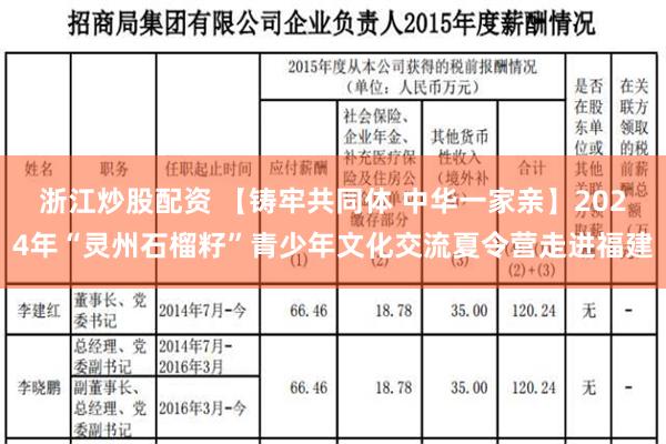 浙江炒股配资 【铸牢共同体 中华一家亲】2024年“灵州石榴籽”青少年文化交流夏令营走进福建