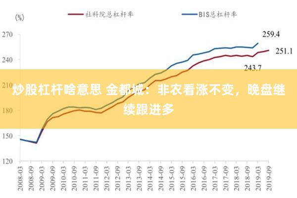 炒股杠杆啥意思 金都城：非农看涨不变，晚盘继续跟进多