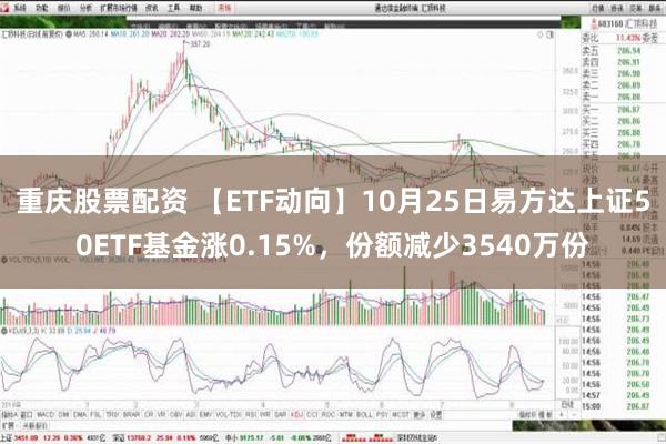 重庆股票配资 【ETF动向】10月25日易方达上证50ETF基金涨0.15%，份额减少3540万份