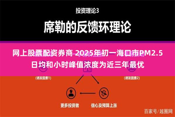 网上股票配资券商 2025年初一海口市PM2.5日均和小时峰值浓度为近三年最优