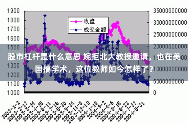 股市杠杆是什么意思 婉拒北大教授邀请，也在美国搞学术，这位教师如今怎样了？